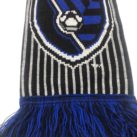 San Jose Earthquakes Scarf Soccer Quakes Ruffneck Scarves Made In Uk 100% Acryli - Picture 6 of 14